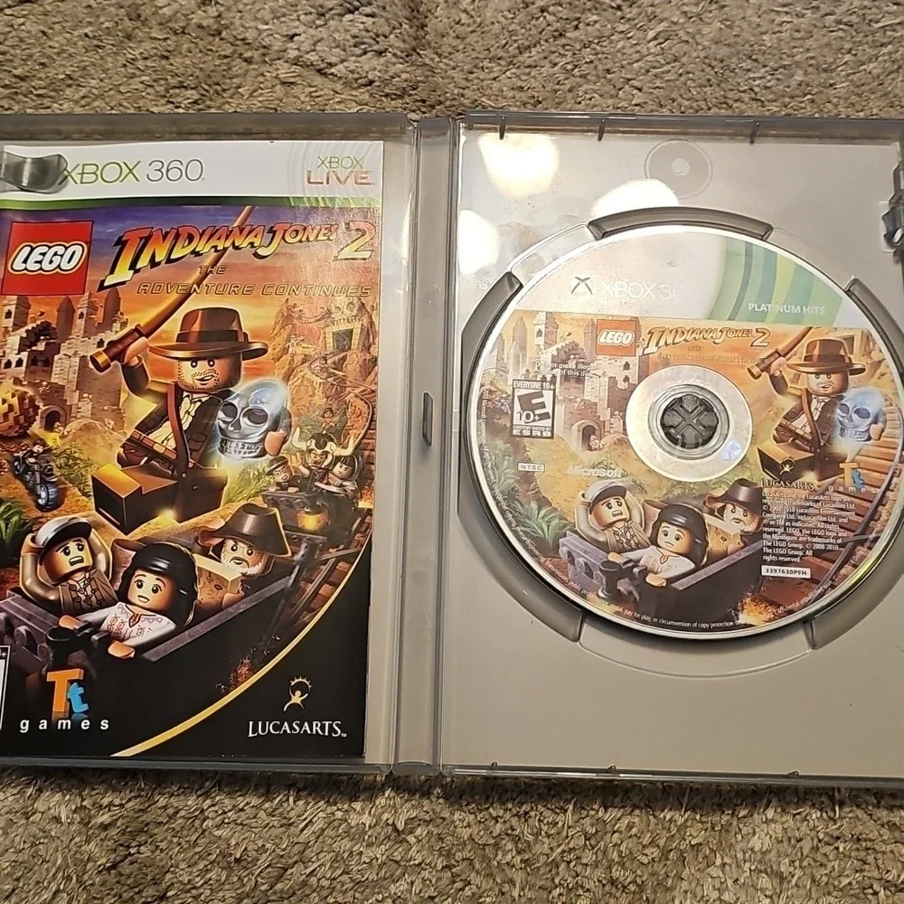 Xbox 360 Indiana Jones 2 The Adventure Continues